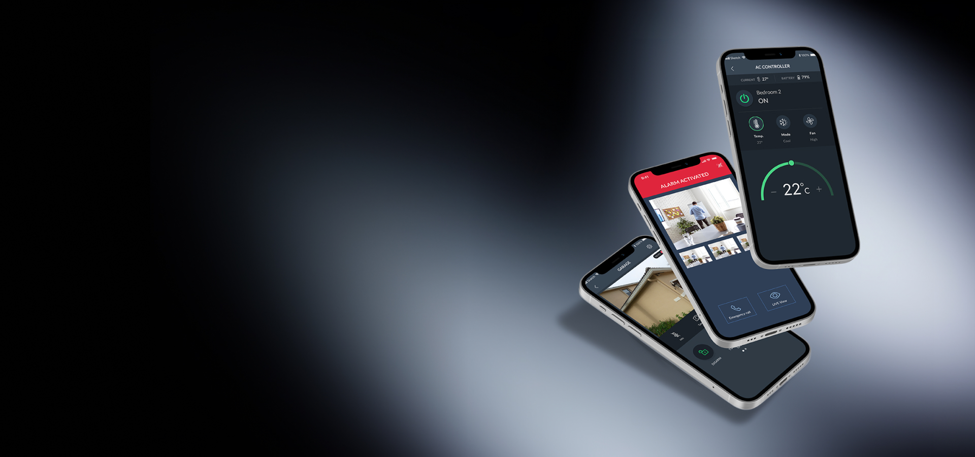 iRISCO smartphone app - Desktop