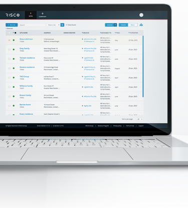 LightSYS+ Banner - remote services mobile