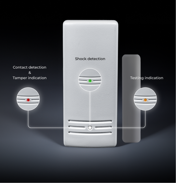 Wireless Schock & Contact Detector 2 - mobile